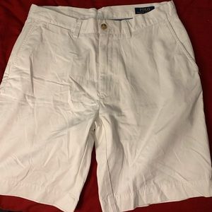 White Polo Shorts
